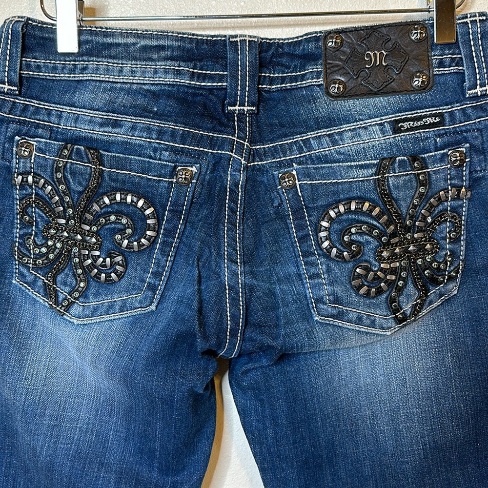 Miss Me Lounge Skinny Jean Sz 29 Fleur